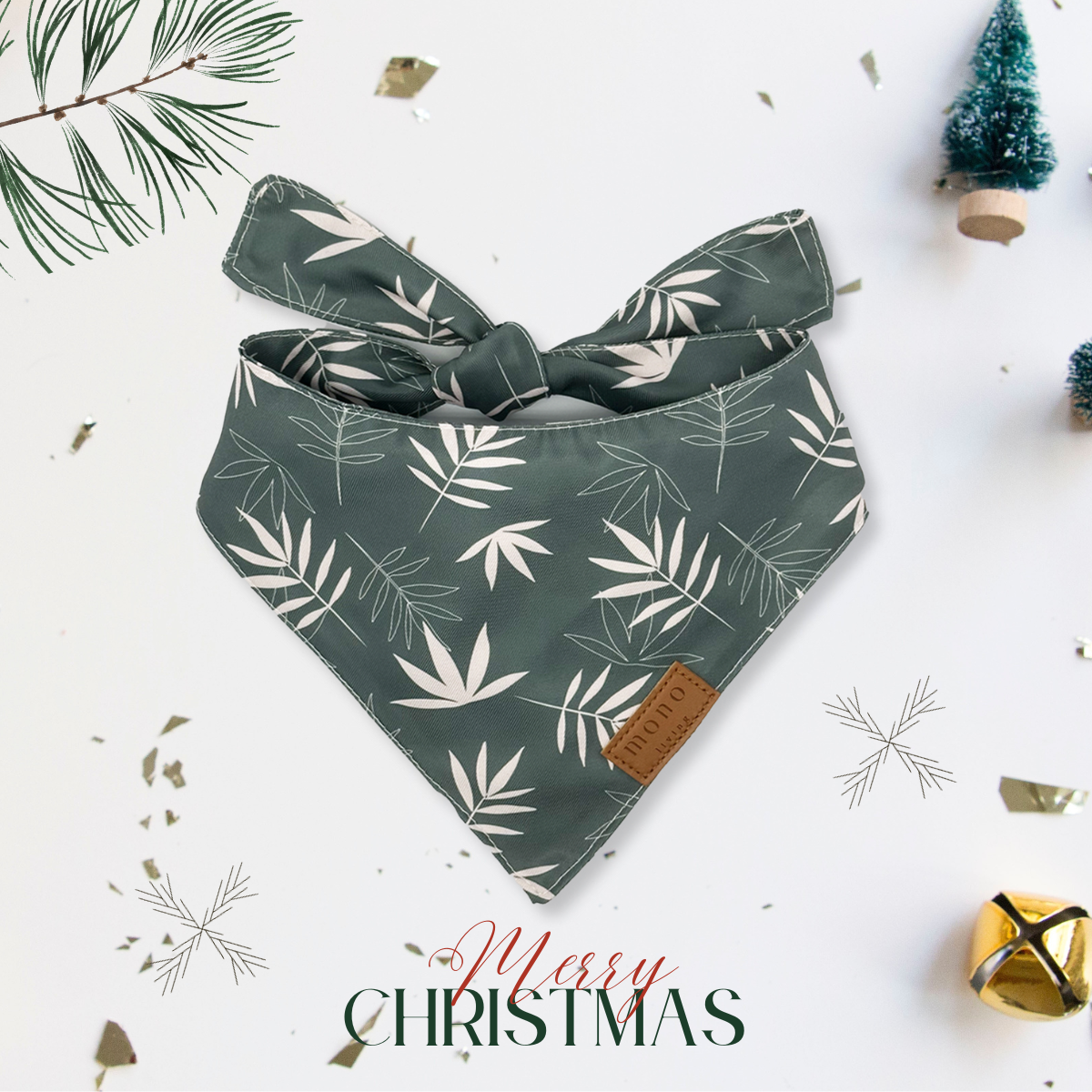 Dog Bandanas 4 Pack - Holiday Set