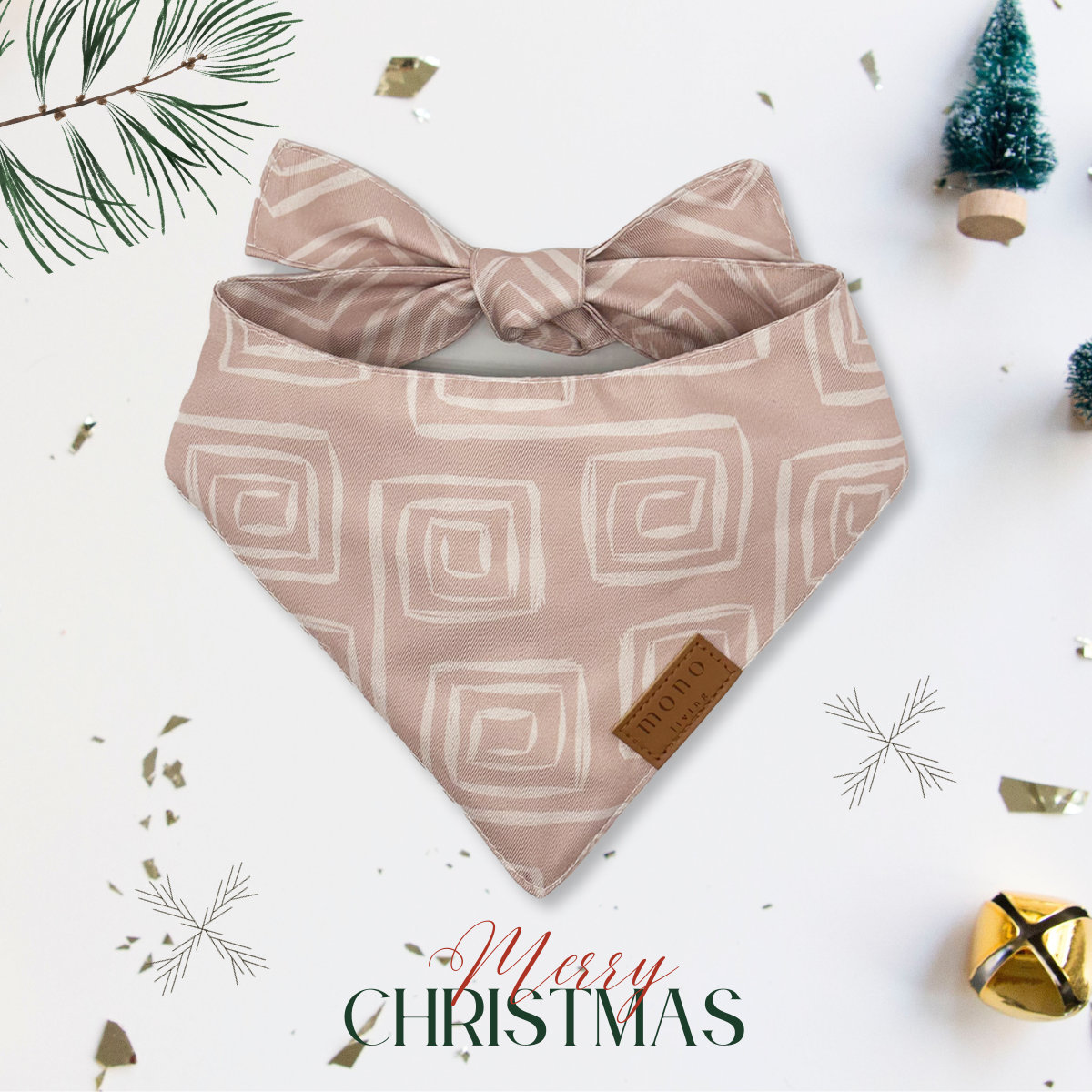 Dog Bandanas 4 Pack - Holiday Set