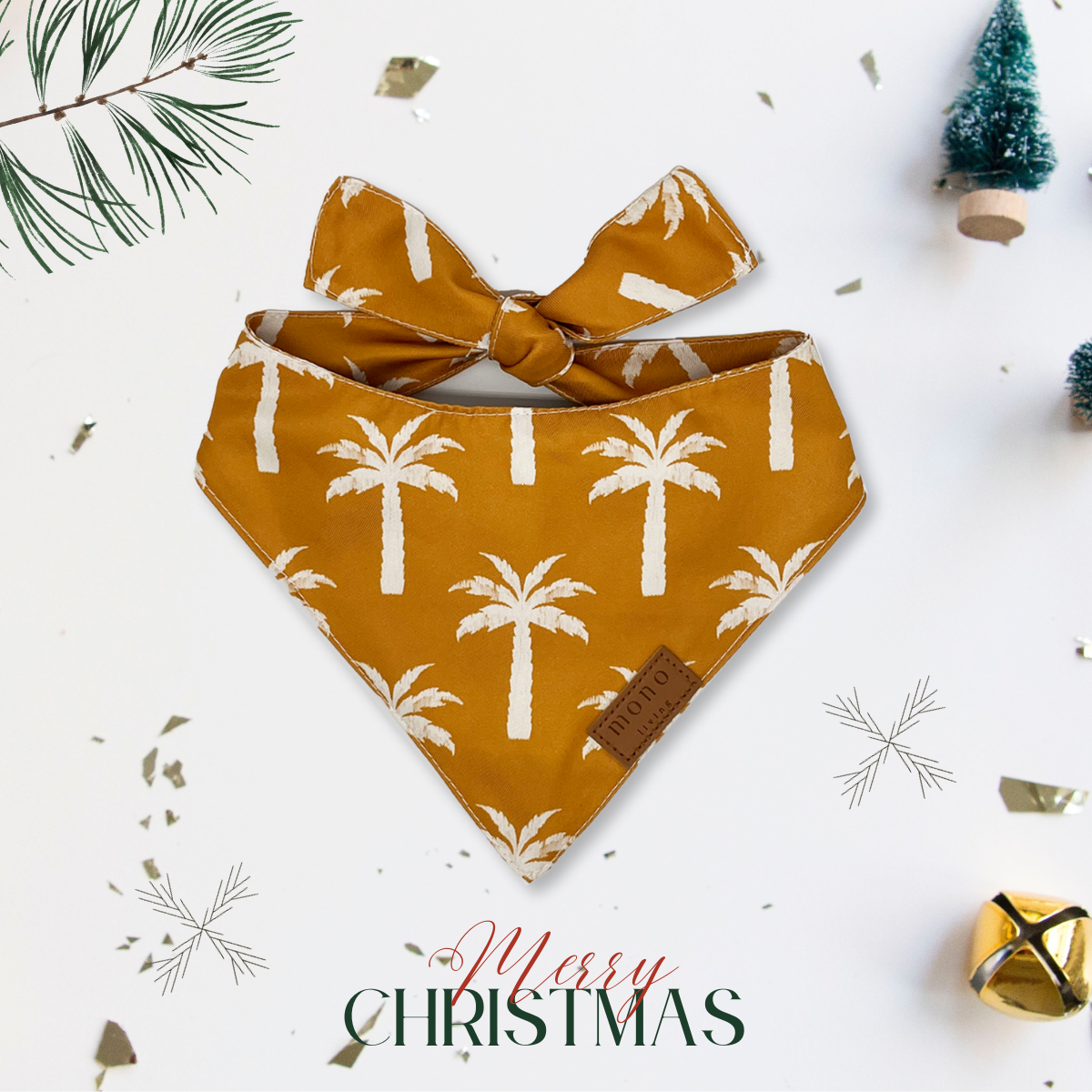 Dog Bandanas 4 Pack - Holiday Set