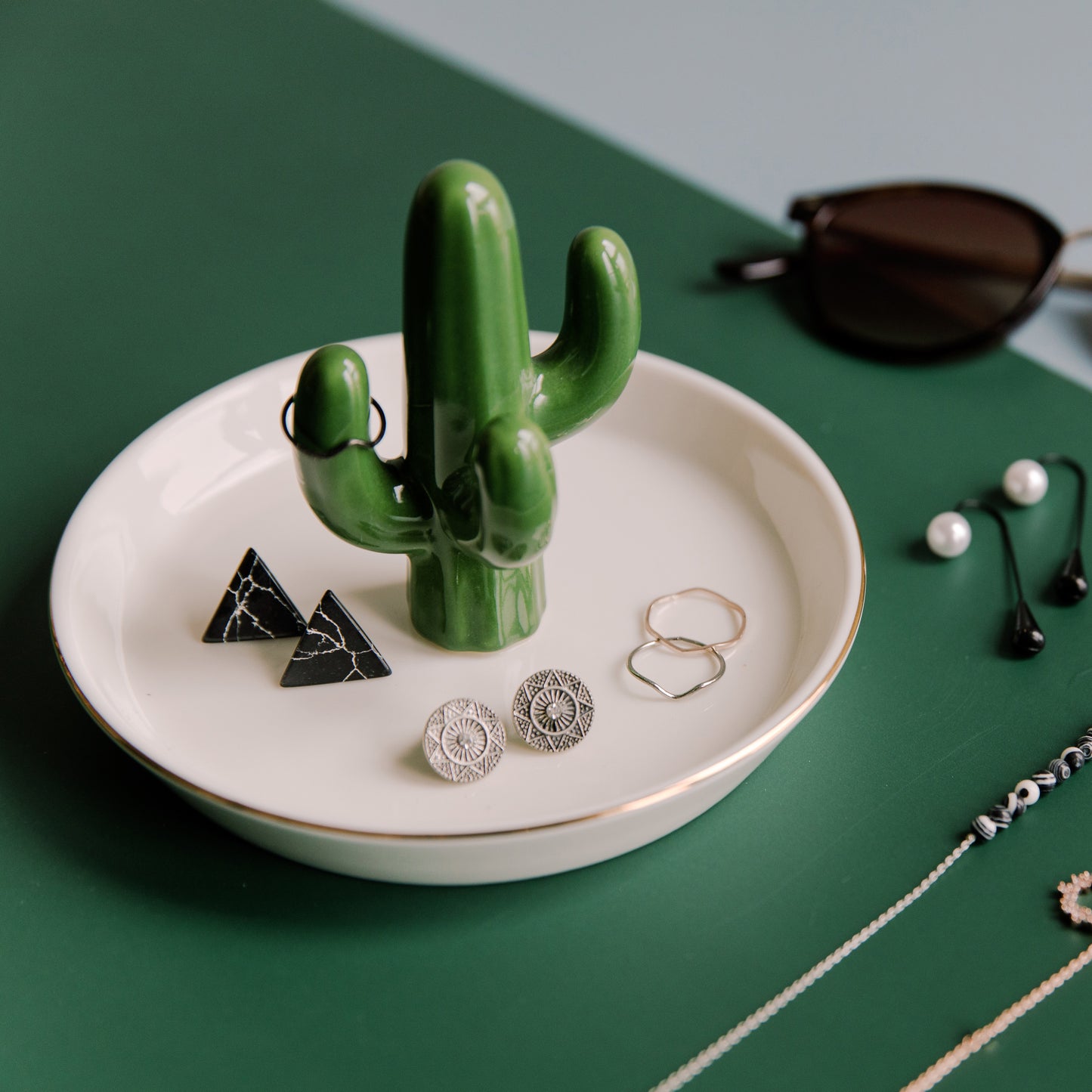 Cactus Ring Holder