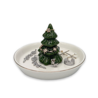 Forest Green Tree Holder