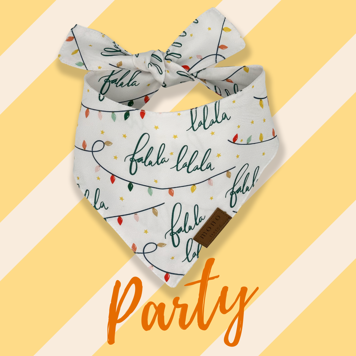 Dog Bandanas 4 Pack - Party Set